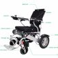 Electric Wheelchair With Lightweight and Foldable Functionality