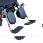 Foldable Electric Wheelchair with Leg Rest Support