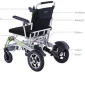 Smart App Controlling and Folding Electric Wheelchair