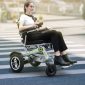 Smart App Controlling and Folding Electric Wheelchair