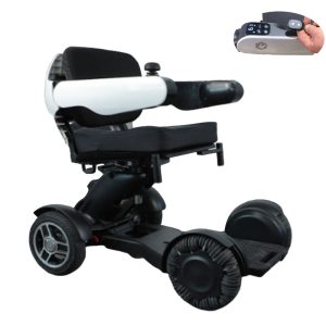 Unique-Electric-Wheelchair-Scooter-With-Omnidirectional-Wheels