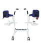 Transfer Commode and Over Toilet Wheelchair