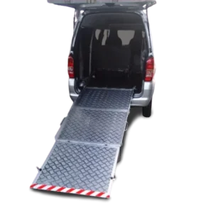 Lightweight Wheelchair Aluminium Ramp with Foldable Option