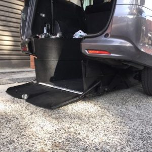 Wheelchair Accessible Vehicle with No Ramp Design