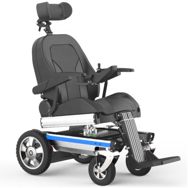 Reclining Electric Wheelchair With Adjustable And Foldable Options