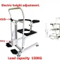 Electric And Height Adjustable Patient Transfer Chair