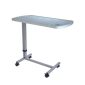 Height Adjustable Overbed Table on Wheels-14
