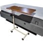 Height Adjustable Overbed Table on Wheels-15