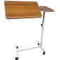 Height Adjustable Overbed Table on Wheels-17