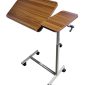 Height Adjustable Overbed Table on Wheels-19