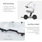 Electric And Auto-Foldable Wheelchair Scooter with Smart App
