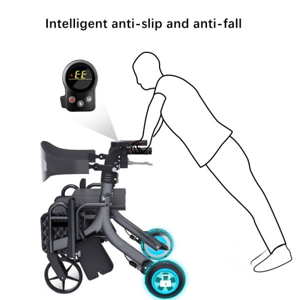 Rollator Walking Frame with Remote Control-5 Rollator Walking Frame with Remote Control-5