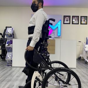 كرسي متحرك يدوي رياضي خفيف الوزن بخاصية الوقوف