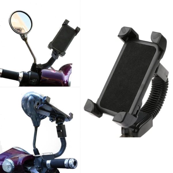 Phone and Mini iPad Holder for Wheelchairs and Scooters