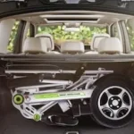 Smart App Controlling and Folding Electric Wheelchair Inside Trunk