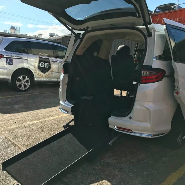 Honda Odyssey Second Row Car Conversion Fully Automatic Access Ramp