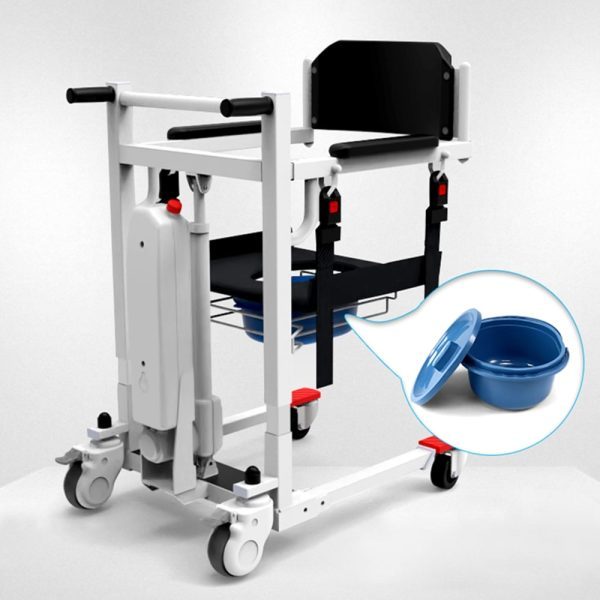 Foldable And Electric Waterproof Transfer Commode Chair