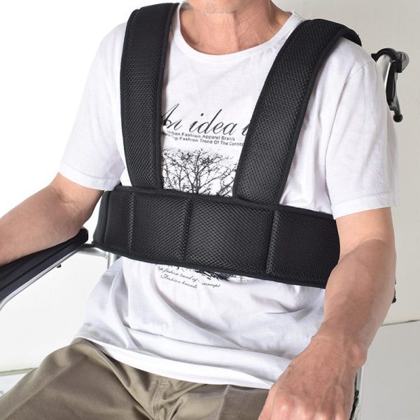 Safety Harness for Wheelchair Patient