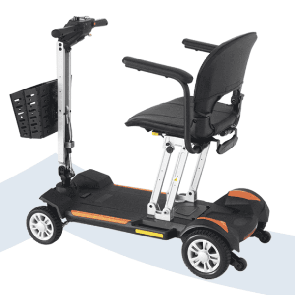 4-Wheel Lightweight Electric Scooter Leftside View