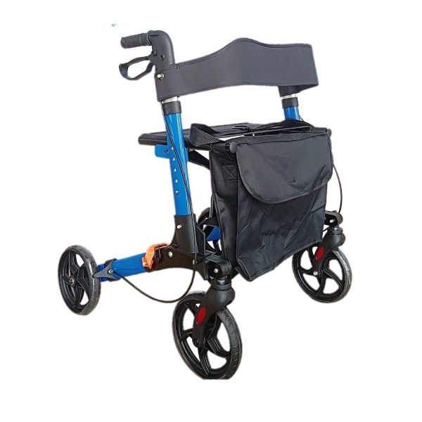 FOLDABLE ALUMINUM ROLLATOR