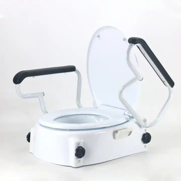 Toilet Seat Riser Handrest