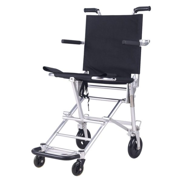 Foldable Manual Cabin Wheelchair Frontview